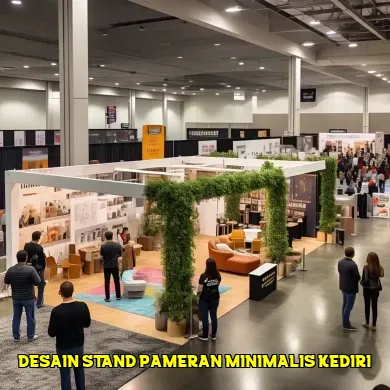desain stand pameran minimalis kediri